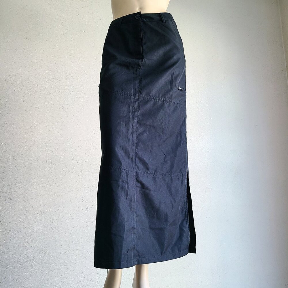 long zipper skirt